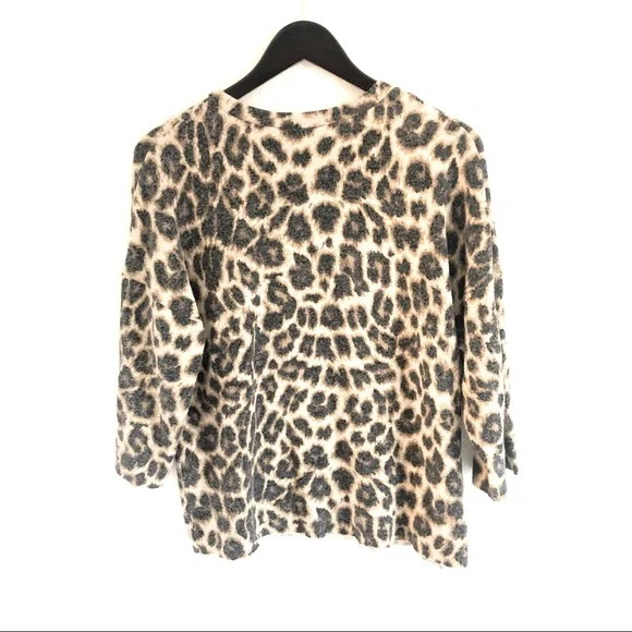 Zara Trafaluc Animal Print Top - Picture 4 of 16
